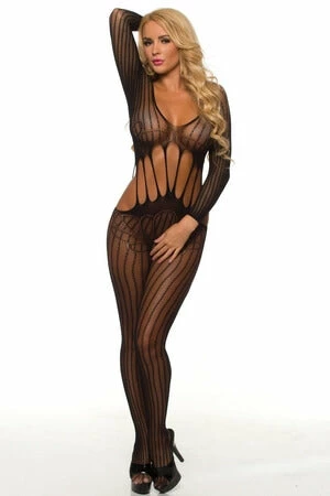 Velvet Kitten Love Bound Crotchless Bodystocking - Image 3