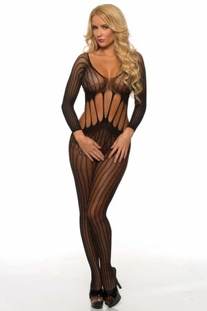 Velvet Kitten Love Bound Crotchless Bodystocking - Image 2