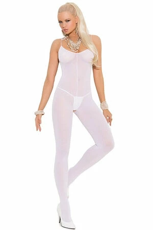 Elegant Moments Sensual Opaque Body Stocking - Image 5