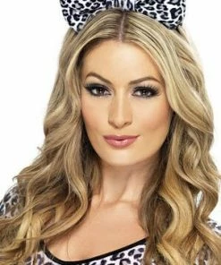 Smiffy's White Leo Bow Headband