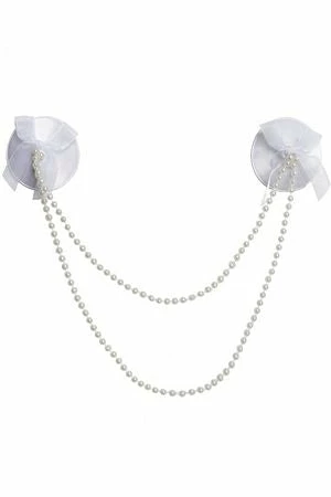 Coquette Pearl & Bow Pasties